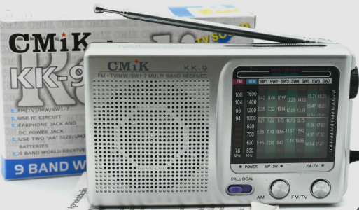 RADIO AM/FM/MW CON 7 BANDAS CMIK KK9