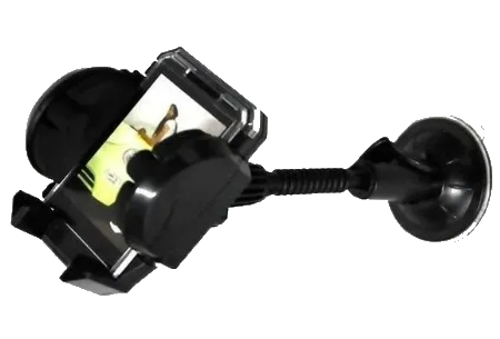 SOPORTE PARA CELULAR  FLEXIBLE C/SOPAPA P/PARABIRSAS SEISA MOD-2112-D