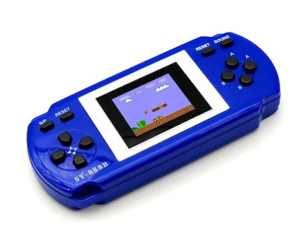 MINI CONSOLA SY888B PANTALLA 1.8" 288 JUEGOS CLÁSICOS