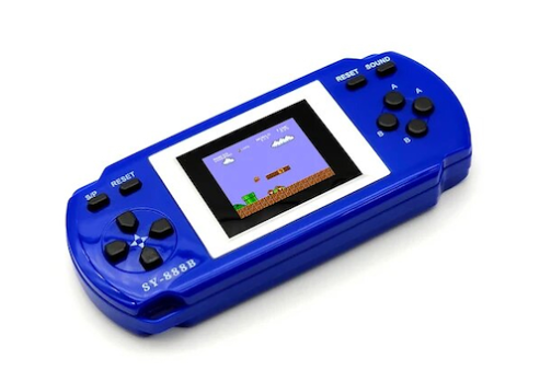 MINI CONSOLA SY888B PANTALLA 1.8" 288 JUEGOS CLÁSICOS