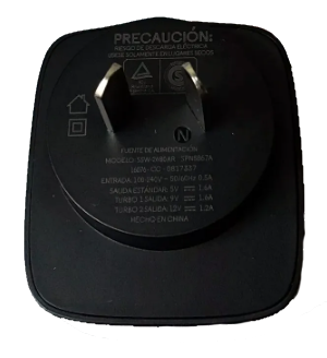 CABEZAL MOTOROLA USB TURBO 5/9/12V 2,8A 25W