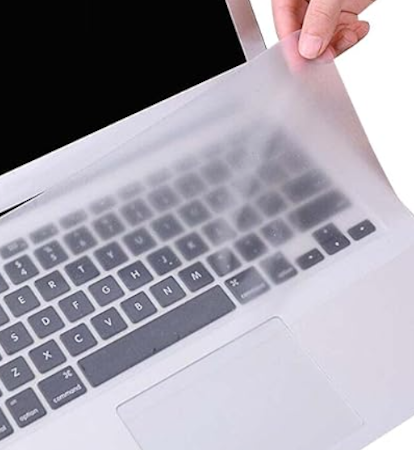 PROTECTOR DE SILICONA ANTIDERRAMES PARA TECLADO DE NOTEBOOKS