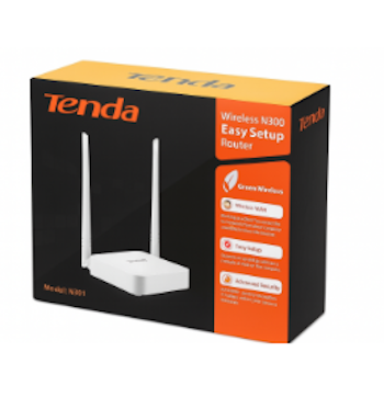 TENDA N300-N301 DE 2 ANTENAS 300Mhz EN 2.4 - ROUTER-REPETIDOR-AP-WISP