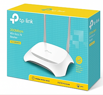 ROUTER TP-LINK WR840N DE 2 ANTENAS 300MHZ EN 2.4 (MAYOR COBERTURA QUE 820N) ROUTER-REPETIDOR-AP-WISP