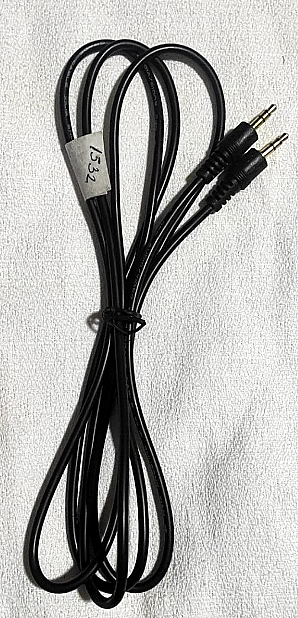 CABLE MINIPLUG A MINIPLUG STEREO (AUDIO) 3.5MM DE 1.8 MTS 3,8MM REFORZADO