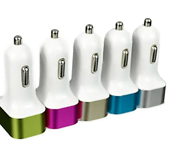 ADAPTADOR CARGADOR USB DE 12v A 5V P/AUTO 2 SALIDAS 1Amp y 1 de 2Amp - Imagen 3