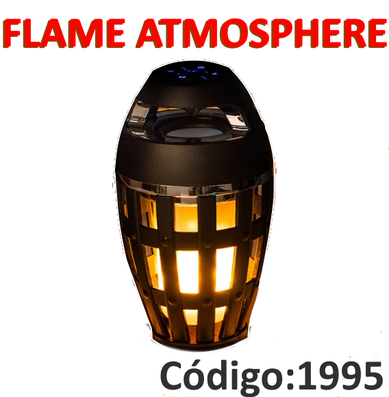PARLANTE BLUETOOTH YS201 FLAME ATMOSPHERE - Imagen 2