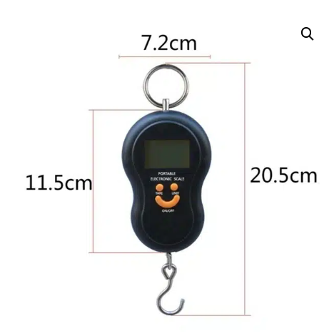 BALANZA DIGITAL DE MANO HASTA 50KG - Imagen 3