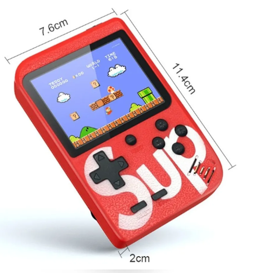 CONSOLA PORTATIL DE VIDEOJUEGOS SUP PANTALLA 3" 400 JUEGOS CLÁSICOS - Imagen 5