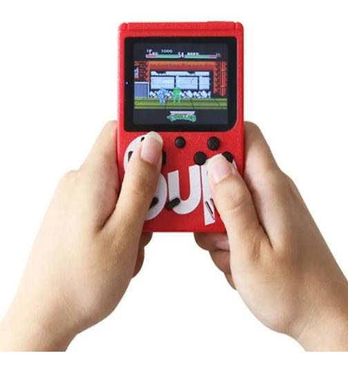 CONSOLA PORTATIL DE VIDEOJUEGOS SUP PANTALLA 3" 400 JUEGOS CLÁSICOS - Imagen 2