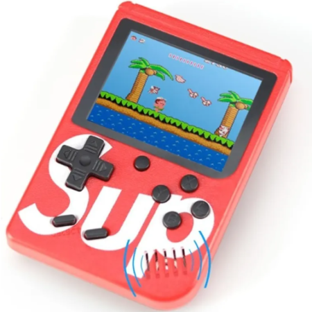 CONSOLA PORTATIL DE VIDEOJUEGOS SUP PANTALLA 3" 400 JUEGOS CLÁSICOS