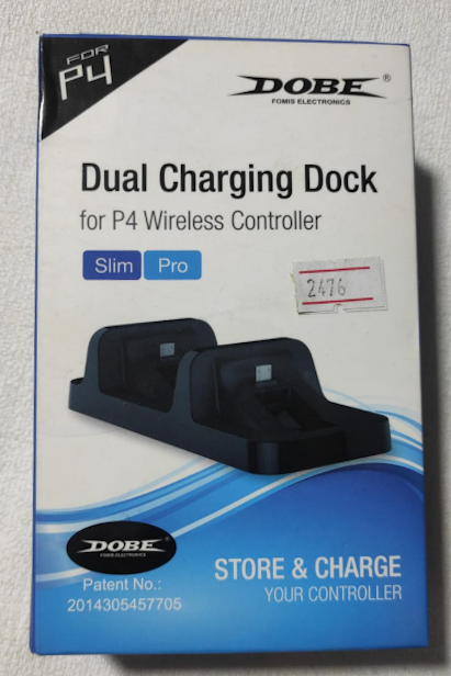 DUAL CHARGING DOCK PARA JOYSTICK INALÁMBRICO DE PS4 - Imagen 3