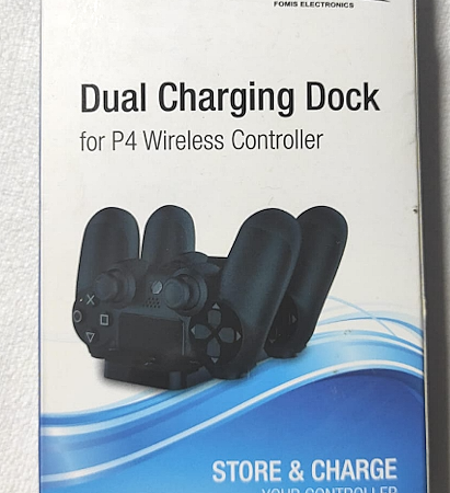 DUAL CHARGING DOCK PARA JOYSTICK INALÁMBRICO DE PS4