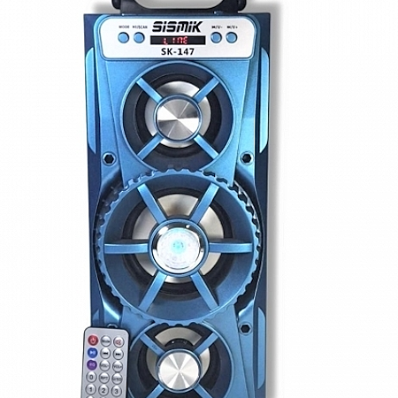 PARLANTE SK-147 SISMIK 20W CON CONTROL REMOTO . BATERÍA RECARGABLE