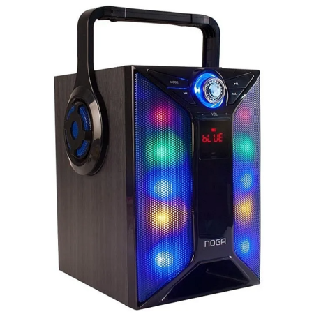 PARLANTE NOGA ONE PARTY LED-BT-RADIO,CONTROL REMOTO- BATERÍA RECARGABLE