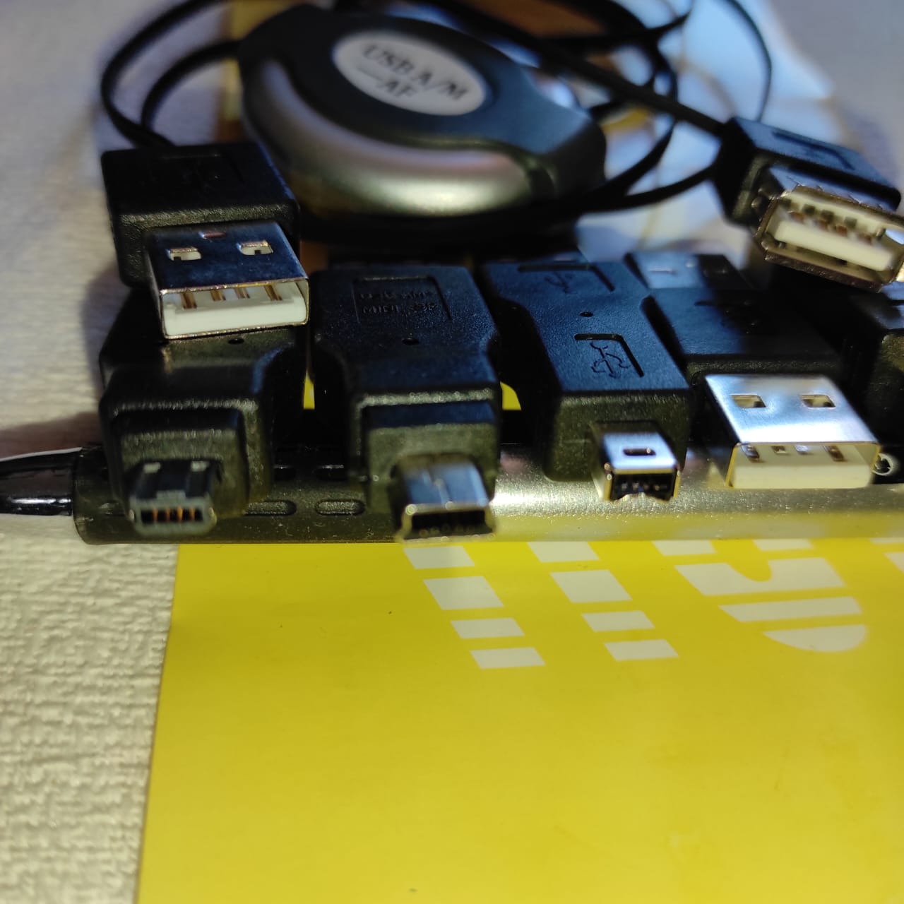 USB/1394 - KIT EXTENSOR USB MACHO/HEMBRA Y 6 FICHAS (USB A- Mini USB - 1394 - B -y 2 de video) - Imagen 4