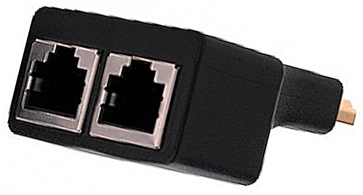 HDMI EXTENDER POR MEDIO DE CABLE DE RED CAT 5E/6 - 1080P FULL D 30 METROS