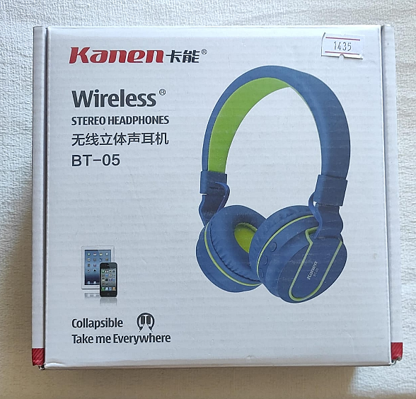 AURICULAR BLUETOOTH KANEN BT-05 PLEGABLES