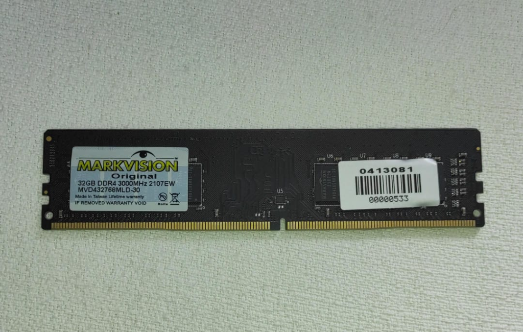 MEMORIA RAM DDR4 32G MARKVISION 3000MHZ