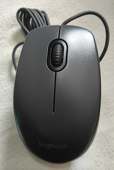 MOUSE LOGITECH M90 (NEGRO) CON CABLE - Imagen 2