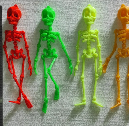 ESQUELETO 3D MEDIANO 13CM