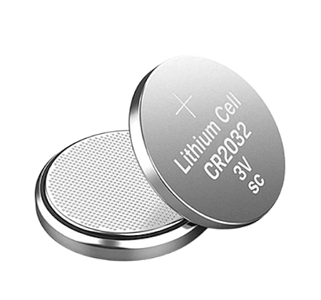 BATERÍA TIPO BOTÓN DE 3V MODELO CR2032 (3,2 ALTO * 20mm DIAMETRO)