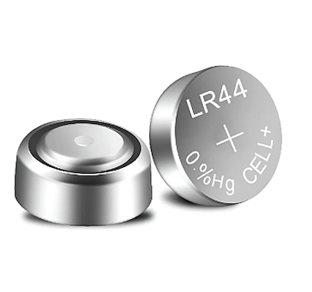 BATERÍA ALCALINA TIPO BOTÓN DE 1.5V MODELOS LR44 - 357A -CX44 -AG13 (5.43 X ALTO * 11,53mm DIAMETRO)