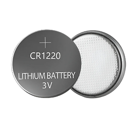 BATERÍA ALCALINA TIPO BOTÓN DE 1.5V MODELOS CR1220 -(2 ALTO * 12,5mm DIAMETRO)