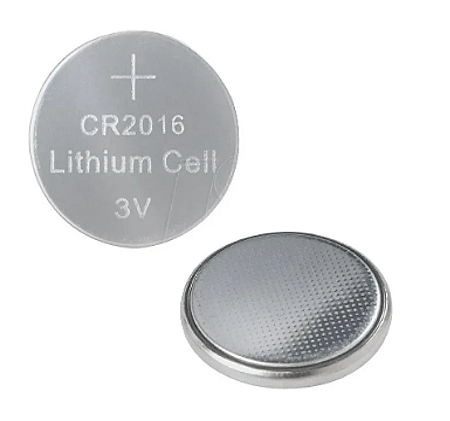 BATERÍA TIPO BOTÓN DE 3V MODELO CR2016(1,6 ALTO * 20mm DIAMETRO)