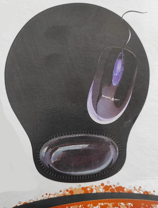MOUSE PAD ULTRAGEL CON APOYO DE MUÑECA SN-PAD SHARK-NET - Imagen 3