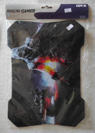 MOUSE PAD GAMER CDT0K CON DISEÑO IRREGUAR, TELA Y GRÁFICA COLOR - Imagen 5