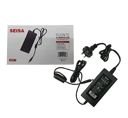 FUENTE 12V-6A EN CAJA SEISA 9001