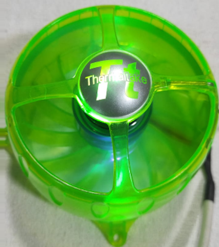 COOLER THERMALTAKE STAR FORCE UV TWIN BLADE FAN CON REG. DE VELOCIDAD Y COLOR FLUO - Imagen 6