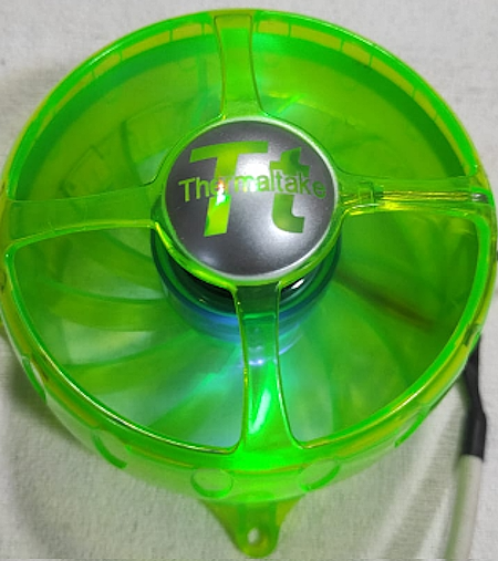 COOLER THERMALTAKE STAR FORCE UV TWIN BLADE FAN CON REG. DE VELOCIDAD Y COLOR FLUO - Imagen 4