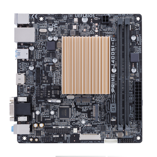 MOTHERBOARD ASUS PRIME J4005I-C CON PROCESADOR J4005 Y 4G DE RAM INCLUÍDOS LISTO PARA FUNCIONAR - Imagen 5