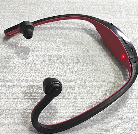 AURICULAR RUNNER SPORTS PARA TARJETA MICRO-SD - REPRODUCE MP3/WMA/WAV - TARJETA 8G O MENOS (O PARTICIONADA SI ES MAYOR) - Imagen 6