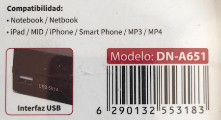 CARGADOR NOTEBOOK UNIVERSAL KIT ND-A651 AUTOMÁTICO (15 A 19,5V) CON 8 FICHAS Y PUERTO USB - Imagen 5
