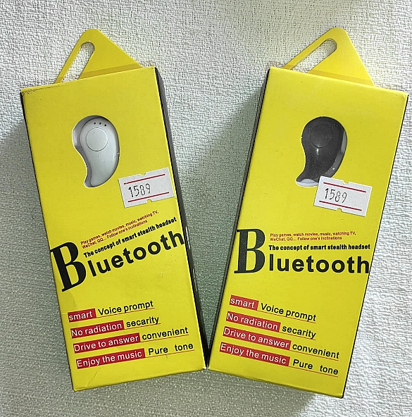 AURICULAR BLUETOOTH PARA UN SOLO OÍDO - MUY DISCRETO COLOR BLANCO O NEGRO - Imagen 4