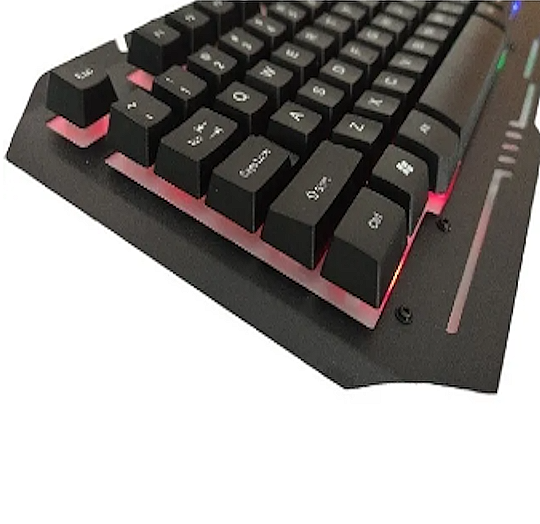 TECLADO Y MOUSE USB CON AURICULAR Y PAD DE MOUSE SEISA DNG-11 KIT GAMER - Imagen 8