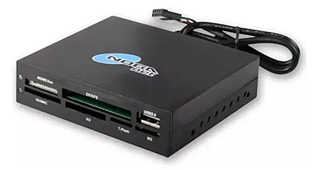 LECTOR INTERNO DE TARJETAS PARA PC (LEE Y GRABA CF/FFII - SD - MMC - XD - T-FLASH -M2 - MS)