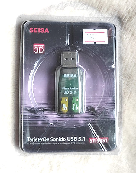 PLACA DE SONIDO 3D 5.1 ST-30151 - Imagen 2