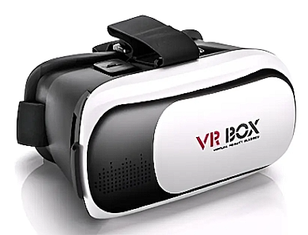 LENTES DE REALIDAD VIRTUAL Y AUMENTADA (VR/AR) VR-BOX PARA TELÉFONOS MÓVILES DE 4.5 A 6 PULGADAS