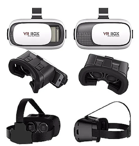 LENTES DE REALIDAD VIRTUAL Y AUMENTADA (VR/AR) VR-BOX PARA TELÉFONOS MÓVILES DE 4.5 A 6 PULGADAS - Imagen 4