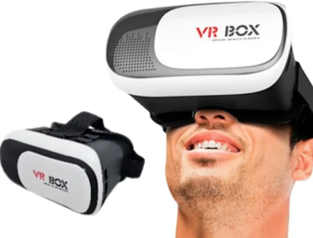 LENTES DE REALIDAD VIRTUAL Y AUMENTADA (VR/AR) VR-BOX PARA TELÉFONOS MÓVILES DE 4.5 A 6 PULGADAS - Imagen 3